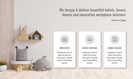 We Design Beautiful Interiors - HTML Writer