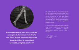 Nagy Divat Kifutó - HTML Webhelysablon