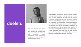 Verheven Doelen - HTML-Sjabloon Downloaden