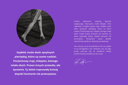 Wybieg Mody - Szablon Internetowy