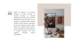 Yeni Bir Tarzda Iç Mekan - En Iyi CSS Şablonu