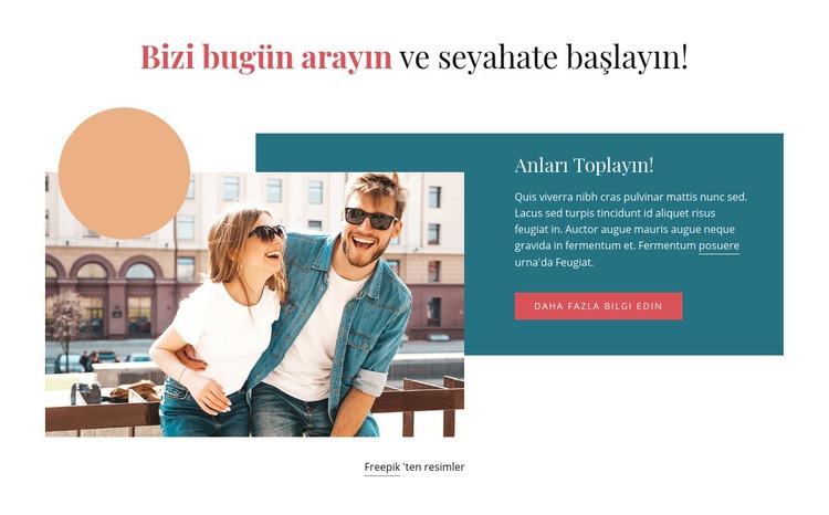 Özel Turlar ve Rehberlik Hizmetleri HTML5 Şablonu