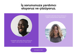 Iki Asistan - En Iyi Web Sitesi Şablonu Tasarımı