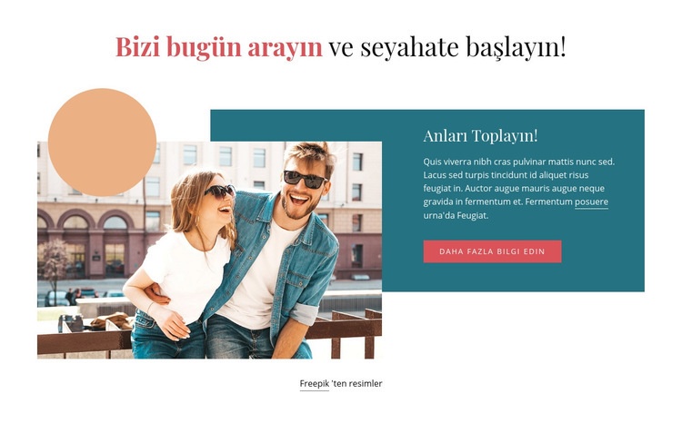 Özel Turlar ve Rehberlik Hizmetleri Web sitesi tasarımı