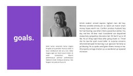 Lofty Goals - Web Page Design