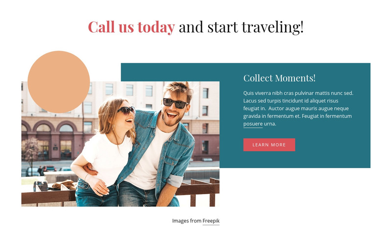 Private Tours & Guiding Services Wix Template Alternative