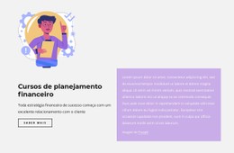 Cursos De Financiador Modelo HTML5 E CSS3