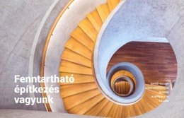 Fenntartható Építési Minták – Testreszabható Sablon