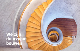 Duurzame Constructiemonsters - Website-Ontwerpsjabloon