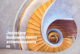 Zrównoważone Próbki Budowlane - Szablon Projektu Strony Internetowej