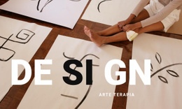 Design E Arte-Terapia - Construtor De Sites Simples