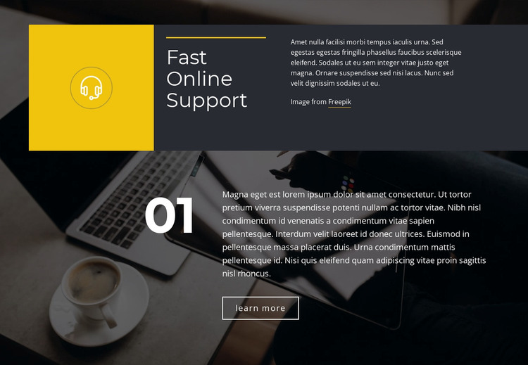 Fast Online Support WordPress Theme