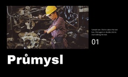 Průmyslová Společnost – Jednoduchá Šablona Webu