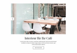 Interieur Für Ihr Café - Bootstrap-Vorlage Für Eine Seite