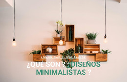 Ahorra Espacio: Plantilla Web Moderna