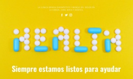 Salud Y Belleza: Plantilla HTML5 Adaptable