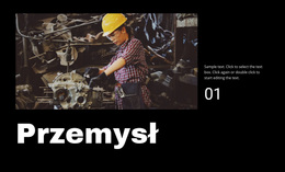 Firma Przemysłowa - Szablon WordPress