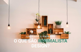 Economize Espaço - Modelo Web Moderno