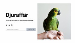 Fågelmat - Enkel Webbplatsmall