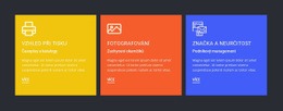 Produkty A Služby – Šablona Stránky HTML