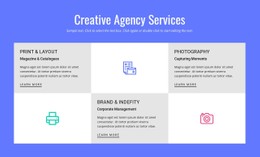 Creative Advertising Agency Services Free Template