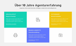 10 Jahre Designerfahrung – Kostenloses Professionelles Joomla-Template