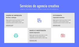 Servicios De Agencia De Publicidad Creativa Plantilla Gratuita