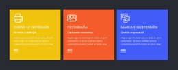 Productos Y Servicios Plantilla Responsiva Html5