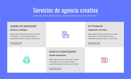 Servicios De Agencia De Publicidad Creativa - Tema Creativo Multipropósito De WordPress