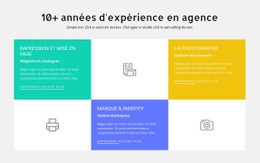 10 Ans D'Expérience En Conception – Outil De Création De Sites Web Facile À Utiliser