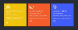 Produits Et Services - Créateur De Sites Web Professionnels Personnalisables