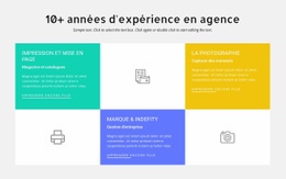 10 Ans D'Expérience En Conception - HTML5 Website Builder