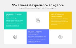 Modèle HTML5 Exclusif Pour 10 Ans D'Expérience En Conception