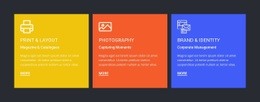 Products and services - Html Code Example by Nicepage