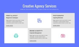 Multipurpose Html Code For Creative Advertising Agency Services