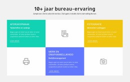 Exclusieve HTML5-Sjabloon Voor 10 Jaar Ontwerpervaring