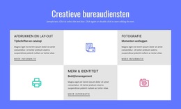 Website-Inspiratie Voor Creative Advertising Agency Services
