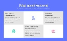 Bezpłatny Projekt Strony Internetowej Dla Usługi Agencji Reklamowej