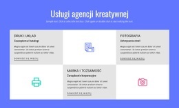 Usługi Agencji Reklamowej - Darmowy Szablon