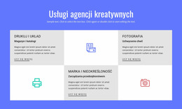 Usługi Agencji Reklamowej - Uniwersalny Szablon Joomla