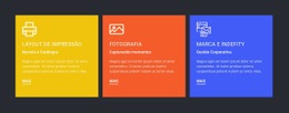 Produtos E Serviços - Design De Site Gratuito