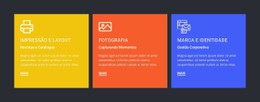 Produtos E Serviços Modelo De Site CSS Gratuito