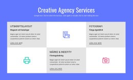 Creative Advertising Agency Services - Målsida