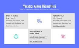 Yaratıcı Reklam Ajansı Hizmetleri - Yaratıcı Çok Amaçlı WordPress Teması
