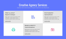 Website Inspiration For Creative Advertising Agency Services