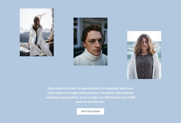 Galerie mit unseren Fotos WordPress-Theme