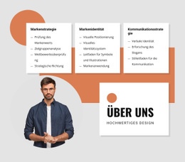 Atemberaubende Landingpage Für Hochwertiges Design