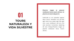 Página De Destino Premium Para Dos Columnas