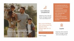 Modèle En Ligne Gratuit Pour Cours De Coaching Familial