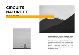 HTML5 Réactif Pour Circuits Dans Des Lieux Déserts